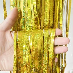 2M Glitter Pink Metallic Foil Tinsel Curtain Backdrop Birthday Wedding Bridal Shower Bachelorette Party Decor Adult Anniversary