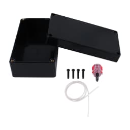1/2PCS ABS Black Plastic Waterproof Electronic Project Box Small Enclosure Case for DIY Instrument Cover