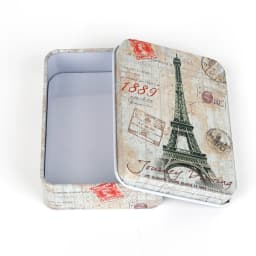 1Pc New Vintage Cartoon Tin Box Sealed Jar Packing Boxes Sewing Accessories Jewelry Candy Coin Storage Gift Small Storage Box