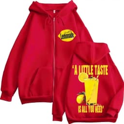 Louis Tomlinson Lemonade A Little Taste Is All You Need New Album 2025 Zip Up Hoodies Men Women Fleece Fashion Jacket Sweatshirt