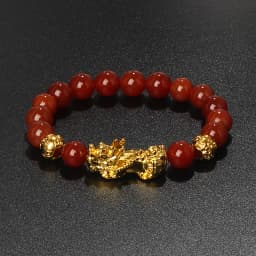 Color Changed Feng Shui Pi Xiu Bracelets Men Nature Stone Lucky Amulet Charm Beaded Bracelets Women Pi Yao Brave Wealth Jewelry