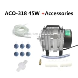Hailea ACO-208 ACO-308 ACO-318 Electromagnetic Air Compressor Portable Koi Fish Tank Bubble Aquarium Air Pump Pond Aerator