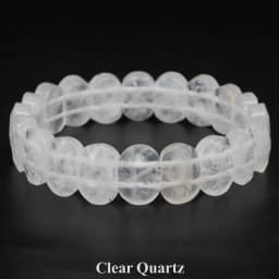 Natural Stone Square Beads Strand Bracelets Amethyst Rose Quartz Healing Crystal Rectangle Bangle Women Gemstone Jewelry Gifts