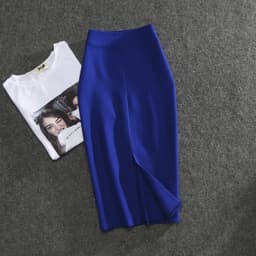 2026 New Women's Pencil Skirts Solid Pur High Waist Slim Fit Girl Summer Office Lady Elastic Female Sexy Tube Faldas PL211