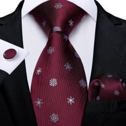 Blue Green Christmas Men tie Set with Handkerchief Cufflinks Wedding Prom Groom Accessories Perfect Gift for Men