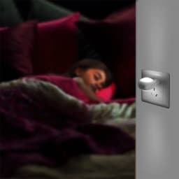 Mini Auto Night Lamp Wall Lamp for Baby Kids Bedroom EU Plug Mini Led Light Switch Socket Snail Night Light Sensor Control Light