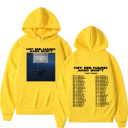 Hit Me Hard and Soft Tour 2024 Hoodies Men Women Fashion Hip Hop Hooded Sweatshirts Casual Loose Long Sleeve Pullover Streetwear