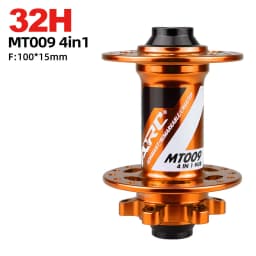 MT009 BOOST 4 IN 1 Front bike hubs MTB mountain bike hubs 28H 32H 36H 15x110 9 15x100 mm disc brake bicycle hub 28 32 36 holes