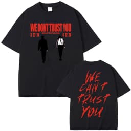 Rapper Future & Metro Boomin We Don't Trust You Album Music Merch T Shirts Men Hip Hop Kendrick Lamar Tee Male Oversized T-shirt