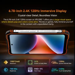 Blackview XPLORE 1 [EU Charger Not Included]  5G  48 GB (16+32GB）+ 512GB Rugged Smartphone 20000mAh 45W  6.78'' 2.4K Android 15
