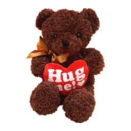Cute Bear Plushies Bear Toy Stuffed Animal With Red Heart Valentine's Day Decor Gifts For Wife Girlfriend For Living Room