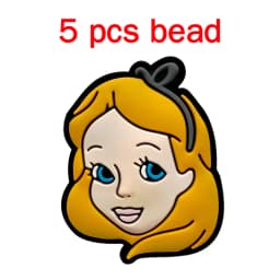 5pcs Silicone Cartoon Beads DIY Pacifier Chain Baby Oral Care Pacify Accessory Part