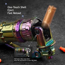 Tactical Grenade Launcher Toy Set Shell Ejecting Fidget Spinner Mini Stress Relief Finger Toy Gun Alloy Grenade Model