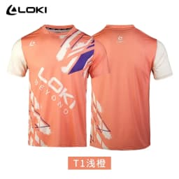 LOKI Table Tennis Jerseys Training T-Shorts New Style Absorb Sweat Comfort Top Quality Ping Pong Shirt Cloth Sport