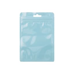 50pcs/lot Reusable Plastic Zip Lock Bags Transparent Macaron color Sealing Bag for DIY Jewelry Retail Display Wrap Packaging Bag
