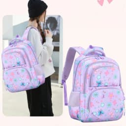 Cute Student Backpack 3pcs/set Primary Schoolbag Rabbits and quicksand Kawaii Student Backpack Teenage Girls Handbag Rucksack