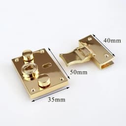 1Pc Gold Metal Clasp Turn Lock Twist Locks Bag Decoration Buckles Handbag Purse Closure Clasps DIY Hardware Replace Accessories