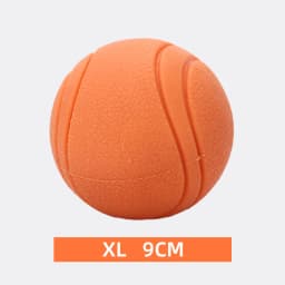 HOOPET Dog Toy Rubber Ball Bite-resistant Ball Toy for Dogs Puppy Teddy Pitbull Red Color Solid Ball S-XL Pet Supplies
