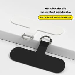 GITFOS Retractable Keychain with Phone Clip and Retractable Rope Key Ring