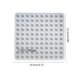 Handmade Mini Cat Paw Shape Wax Seal Stamp Silicone Mold for DIY Craft Adhesive Waxing Cards Envelope Mould Making Tool Supply