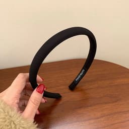 Korean Style Classic All-match Wine Red Hair Band Red Thin Headband Vintage Fashion Hair Hoops For Women Girls Hair Accessories