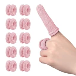 10PCS Disposable Cotton Finger Cots New Protectors Multicolor Finger Covers Breathable Non-slip Sports Safety Work