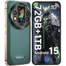 OUKITEL WP200 Pro Android 15 72GB(24+48) 1TB Rugged Smartphone 5G 6.7'' 120Hz 108MP 8800mAh 45W Detachable Earphone-SmartWatch