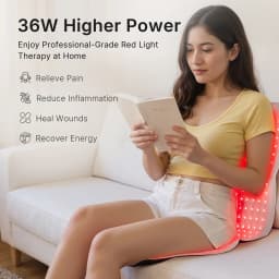 792 PCS LED Beauty Device Red Infrared Therapy Belt Body Wearable Wrap Large heating Pad for Face and Body Shoulder Joint Muscle