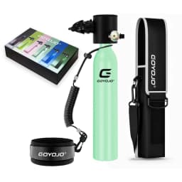 GOYOJO Mini Scuba Diving Tank 5-10 Minutes Dive Bottle 0.5L Oxygen Scuba Dive Cylinder for Scuba Diving Snorkeling