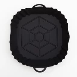 Air Fryer Silicone Pot Thick Reusable Silicone Square Air Fryer Liners Replacement of Parchment Liner Paper Air Fryer Basket