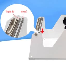 Universal Barcode Label Separator 10-120mm Tag, Manual Label Distributor Machine - Thermal Sensitive Sticker Peeling Tool