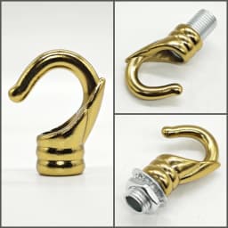 6pcs/lot Load-bearing Hook Opening Hook Lamp Accessories Hook Dining Crane Bar Pendant Lamp M10 Lamp DIY Accessories