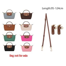 Shoulder Strap For Longchamp Mini Pouch Handbag Slung Bag Shoulder Strap Bag Belt Without Punching Modification Bag Accessories