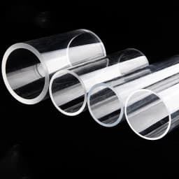 Transparent OD 16~63mm Transparent Acrylic Pipe Tube Aquarium Accessories Fish Tank Plexiglass Water Supply Pipe Fittings