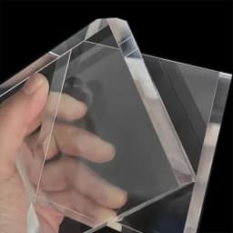 Acrylic Display Block Retail Jewellery Stand For Window Cabinet Displays