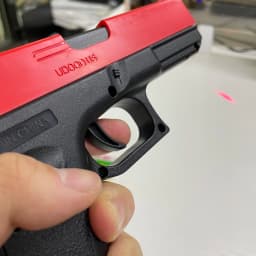 G17 Continuous Shell Throwing Desert Eagle Children's Model Toy Gun Boys' Handgun Empty Compartment Hanging 6-8mm Bullets