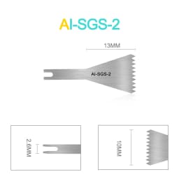 Dental Accessories Micro Saw Handpiece Saw Blades Bone Cutting Material Compatible AI-SGR-D/SGO-T/SGS-Y 1pcs