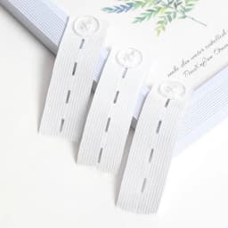 3 Pcs/set Jeans Extension Buckle Elastic Adjustable Waist Button Belt Lengthening for Trousers Pant Waistband Extender Unisex