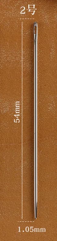25Pcs/Bag Hand Junetree John James Saddlers Harness Needle Round Point Needle Diy Leatherwear Hand Tool Leather Crafts