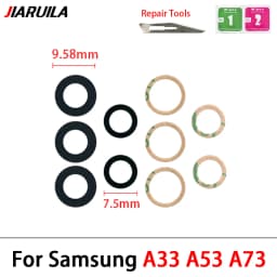 NEW Rear Back Camera glass Cover Lens With Adhesive For Samsung A13 A14 23 4G A32 A52 5G A33 A53 A73 A52 A72 A82 A52S A24 A34
