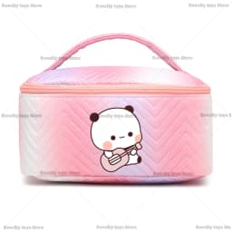 Yier Bear Panda Makeup Bag Bubu Dudu Waterproof Cosmetic Bags Tourist Portable Toiletries Bag Women Cosmetics Storage Pouch Gift
