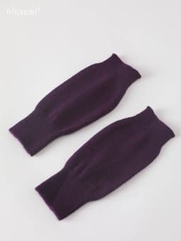Sales Genuine Fine Sheep Wool Cozy Mitt Exposed Finger Women's Winter Autumn Knitted Fingerless Work Gloves Wrist Mittens Driver