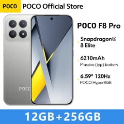 Newest POCO F8 Pro 5G Global Version Smartphone 256GB 512GB Snapdragon 8 Elite 6.59"120Hz HyperRGB AMOLED Display 6210mAh NFC