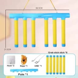 A Falling Sticks Catching Sensory Toy Adults Kid Sticks Game Drop Catch Win Reaction Training Reflex Challenge Family Party Game