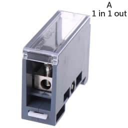 ﹝HOT﹞150A Din Rail Terminal Block Distribution Box One in Multiple out Universal Power Junction Box for Circuit Breaker