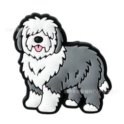Cute New Dog Shoe Flower Hole Shoe Accessory Detachable PVC Soft Rubber Shoe Buckle Golden Retriever  Samoyed Shoes Charm