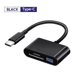 3 In 1 Type C Card Reader TF SD Memory Card Reader OTG USB C Card Adapter For Macbook Samsung Huawei Xiaomi USB Type C Adapter