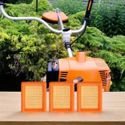 3pcs Air Filter Set for FS120 FS200 FS250 For FS300 FS350 FS380 FS400 For FS450 FS480 BT120 to Prolong Equipment Lifespan