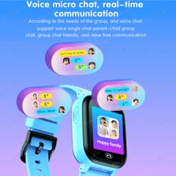 Children's Smartwatch Boy and Girl HD Call LED Flashlight SOS LBS Location Waterproof GPS Alarm Clock Step Count Smart Watch H10