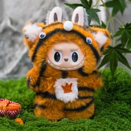 15/17cm 1st 2nd 3rd Generation Labubu Dolls With Various Cute Animal Shaped Outfits Including Shark Rabbit Chick Little Dinosaur